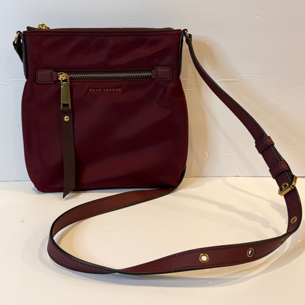 Marc Jacobs Burgundy Crossbody Bag